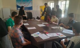 اجرای برنامه‌ برای کودکان و نوجوانان کم‌توان ذهنی و جسمی گیلانغرب