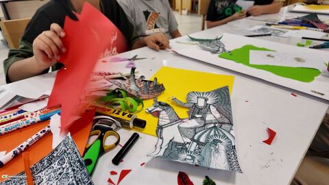 کارگاه ویژه کلاژ، کانون یاران