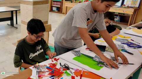 کارگاه ویژه کلاژ، کانون یاران