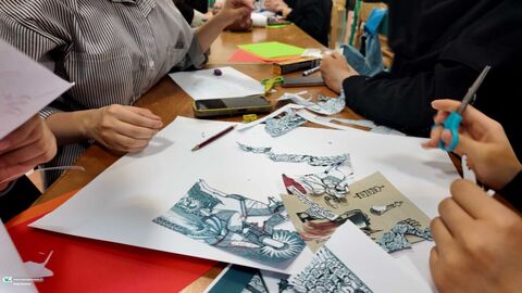 کارگاه ویژه کلاژ، کانون یاران