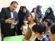 حضور گرم فرماندار گنبدکاووس در میان کودکان و نوجوانان کانون