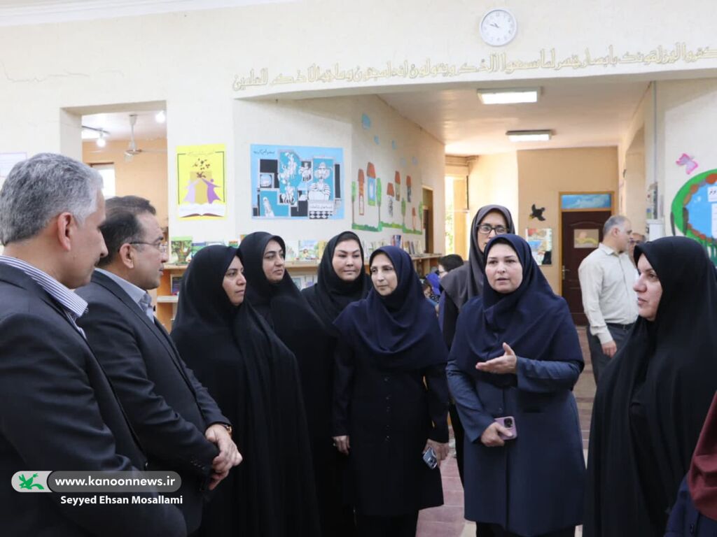 حضور گرم فرماندار گنبدکاووس در میان کودکان و نوجوانان کانون