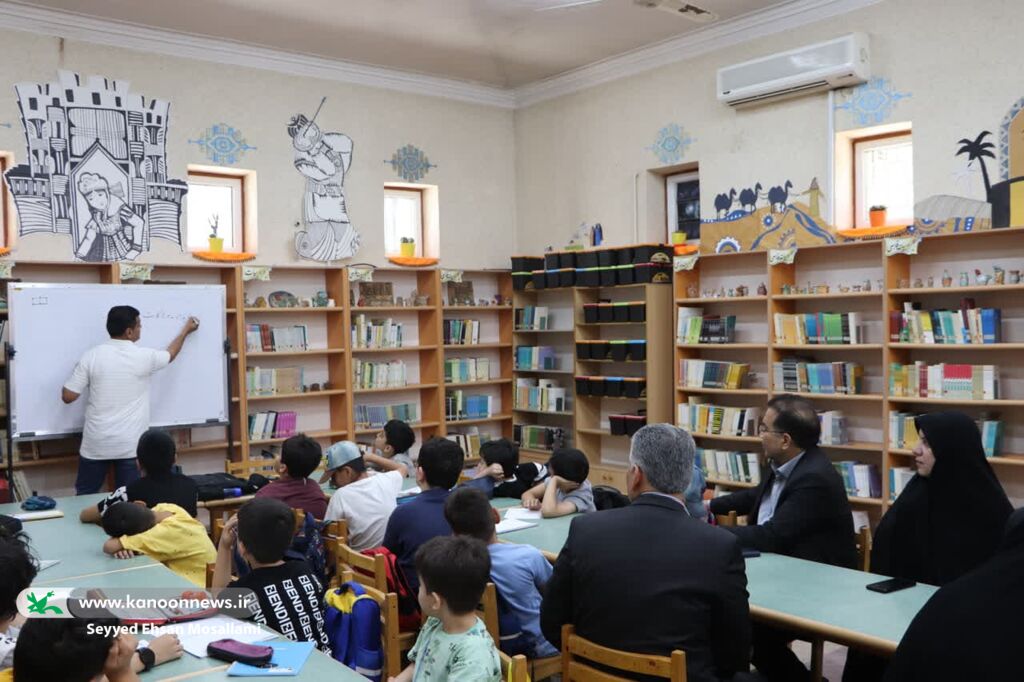 حضور گرم فرماندار گنبدکاووس در میان کودکان و نوجوانان کانون