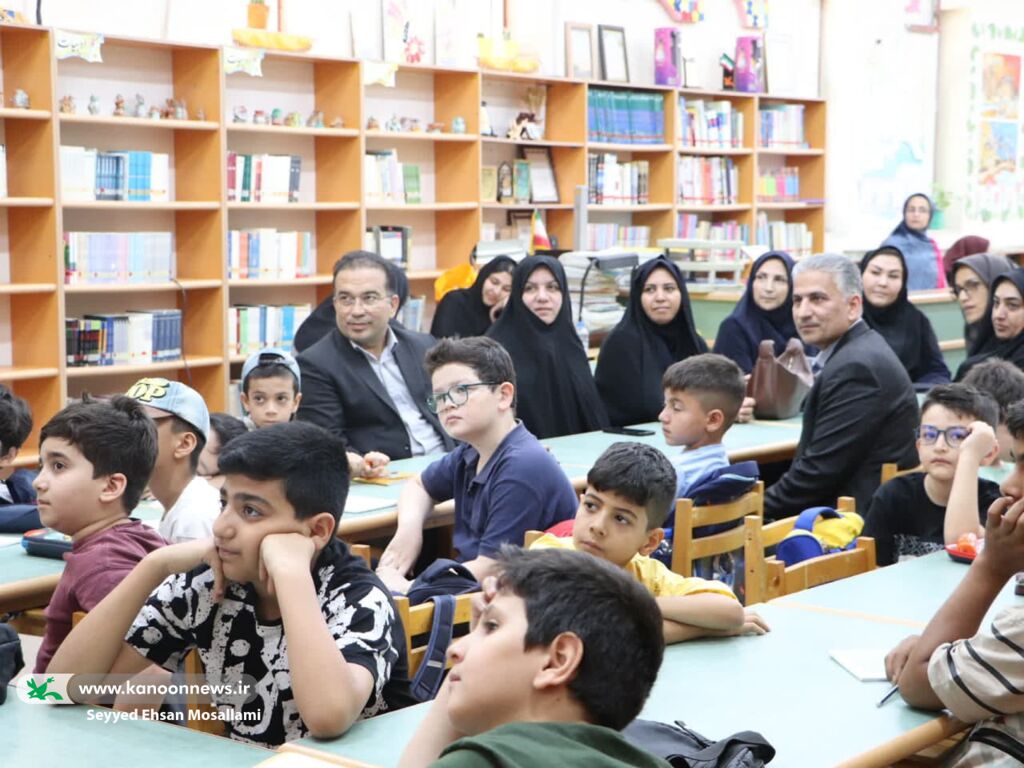 حضور گرم فرماندار گنبدکاووس در میان کودکان و نوجوانان کانون