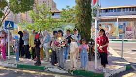 اردوی علمی تفریحی اعضا کانون شهر اراک در پارک شهروندی