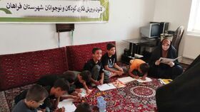 چرخ‌های مرکز سیار روستایی کانون برای کودکان شهرستان فراهان می‌چرخد