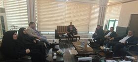 دیدار و گفتگوی سرپرست کانون پرورش فکری استان آذربایجان شرقی با فرماندار شهرستان ملکان