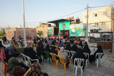 استقبال گسترده کودکان شیرازی از نمایش‌ها و برنامه‌های متنوع فرهنگی تماشاخانه سیار