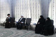 دیدار سرپرست کانون استان آذربایجان شرقی با امام جمعه شهرستان مراغه