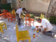 با تعمیرات و تجهیزات در مراکز فرهنگی‌هنری کانون