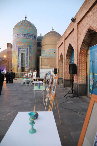 نمایشگاه آوای نقوش و کتیبه‌های کانون استان اردبیل