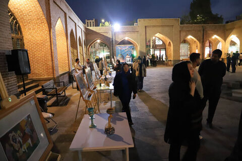 نمایشگاه آوای نقوش و کتیبه‌های کانون استان اردبیل