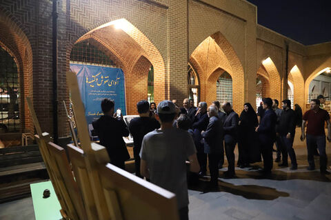 نمایشگاه آوای نقوش و کتیبه‌های کانون استان اردبیل