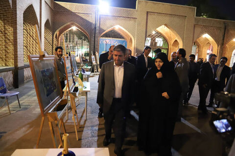 نمایشگاه آوای نقوش و کتیبه‌های کانون استان اردبیل