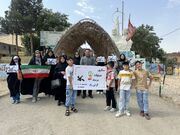حضور اعضا و مربیان مراکز اسلام‌آباد غرب در تنگه مرصاد