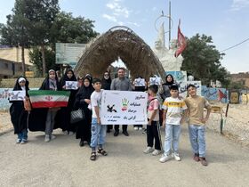 حضور اعضا و مربیان مراکز اسلام‌آباد غرب در تنگه مرصاد