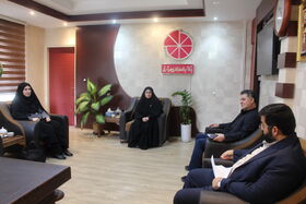 دیدار سرپرست کانون استان آذربایجان شرقی با ریاست پارک علم و فناوری آذربایجان شرقی
