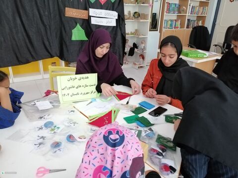 پویش «هدیه‌ی خوبان» در کانون پرورش فکری استان زنجان به روایت تصویر