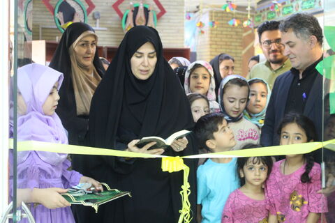 افتتاح نمایشگاه دست سازه های حسینی با استقبال پرشور کودکان، نوجوانان و خانواده ها