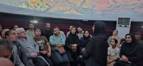 گزارش تصویری حضور خبرنگاران در شب رصدی کانون استان ایلام
