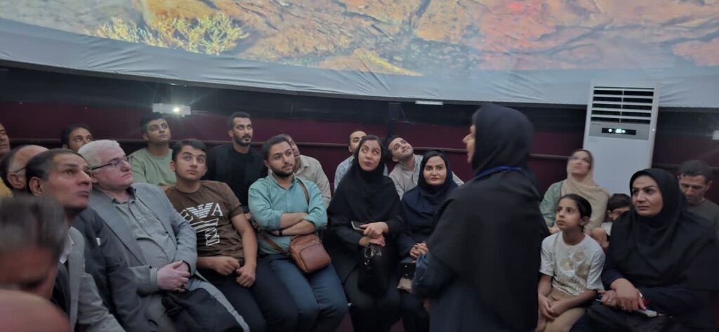 حضور خبرنگاران در 《شب رصدی》 کانون پرورش فکری کودکان ایلام