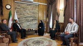 دیدار سرپرست کانون پرورش فکری استان آذربایجان شرقی با مدیرعامل منطقه آزاد ارس