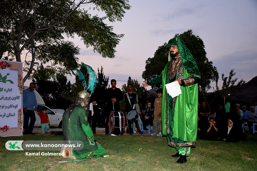 اجرای تعزیه حضرت علی اکبر (ع) کانون لرستان در ایام محرم و صفر