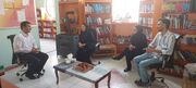 حضور سرپرست و کارشناسان کانون کرمانشاه در مرکز شماره ۸