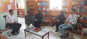 حضور سرپرست و کارشناسان کانون کرمانشاه در مرکز شماره ۸