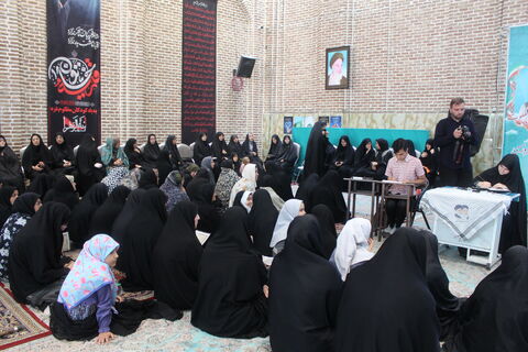 حضور سرپرست و پرسنل کانون پرورش فکری کودکان و نوجوانان آذربایجان شرقی در مراسم اربعین شهدای دانش‌آموز(شکوفه های آذربایجان) جنگ ۱۲ روزه تحمیلی