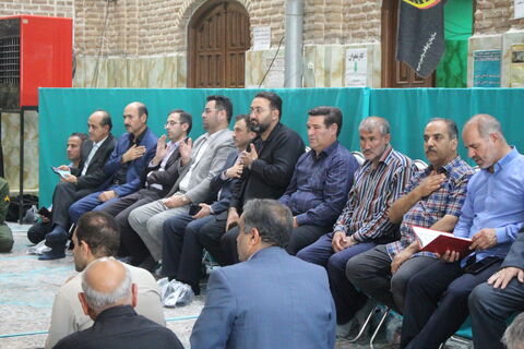 حضور سرپرست و پرسنل کانون پرورش فکری کودکان و نوجوانان آذربایجان شرقی در مراسم اربعین شهدای دانش‌آموز(شکوفه های آذربایجان) جنگ ۱۲ روزه تحمیلی