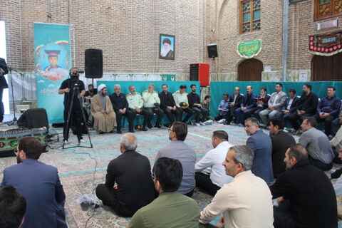 حضور سرپرست و پرسنل کانون پرورش فکری کودکان و نوجوانان آذربایجان شرقی در مراسم اربعین شهدای دانش‌آموز(شکوفه های آذربایجان) جنگ ۱۲ روزه تحمیلی