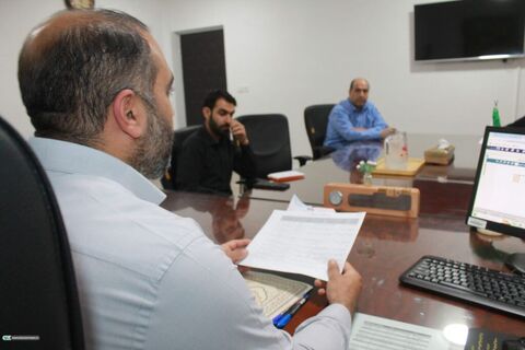 برگزاری جلسه ستاد اربعین کانون پرورش فکری خوزستان با محوریت برنامه‌های مواکب مرزی