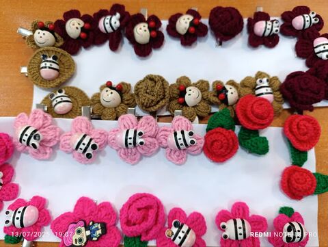 دست‌سازه‌های اعضای کانون برای زائران پیادروی اربعین