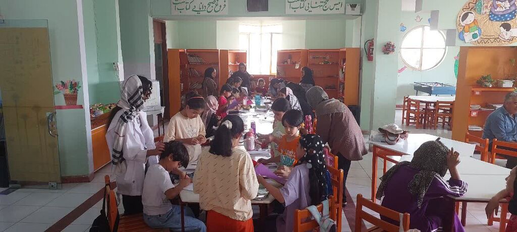 حضور سرپرست و کارشناسان کانون کرمانشاه در مرکز شماره ۸