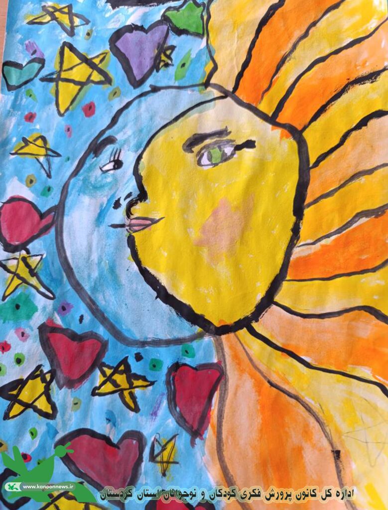 نقاشی کودکان بانهای با موضوع «زمین تشنه است»؛ ترویج فرهنگ صرفهجویی در مصرف آب