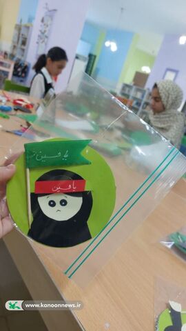 دوهزار دست‌سازه‌ عاشورایی، هدیه کودکان و نوجوانان کانون خوزستان به زائران اربعین