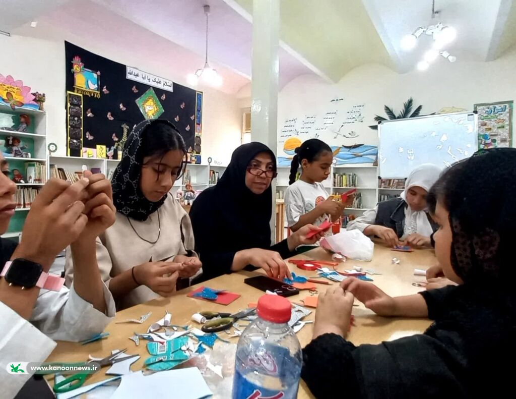 دوهزار دستسازه عاشورایی، هدیه کودکان و نوجوانان کانون خوزستان به زائران اربعین