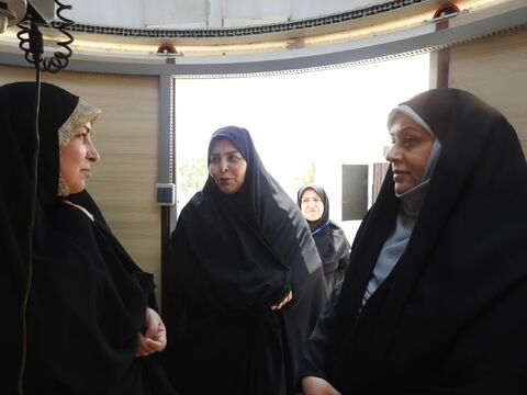 بازدید رئیس ستاد محرم و اربعین کانون کشور از مراکز فرهنگی ایلام وحضور در شورای اربعین کانون