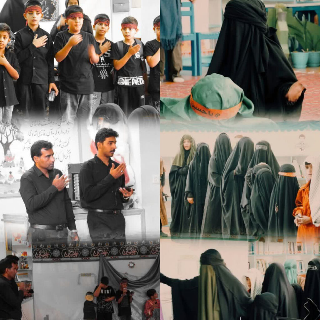 تعزیه حضرت رقیه(س) در مرکز جوپار اجرا شد