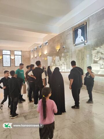 سفر معنوی و فرهنگی اعضای نوجوان کانون هندیجان به مشهد مقدس