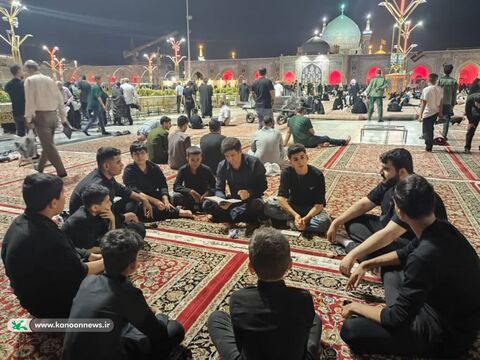سفر معنوی و فرهنگی اعضای نوجوان کانون هندیجان به مشهد مقدس
