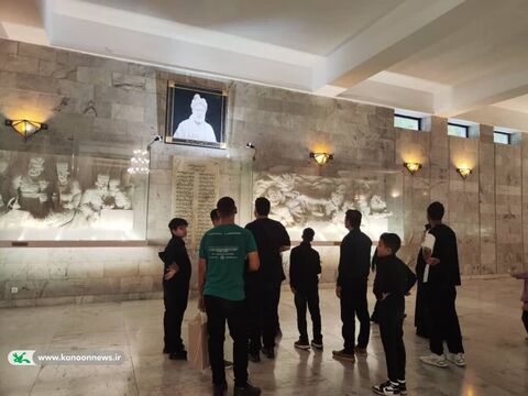 سفر معنوی و فرهنگی اعضای نوجوان کانون هندیجان به مشهد مقدس