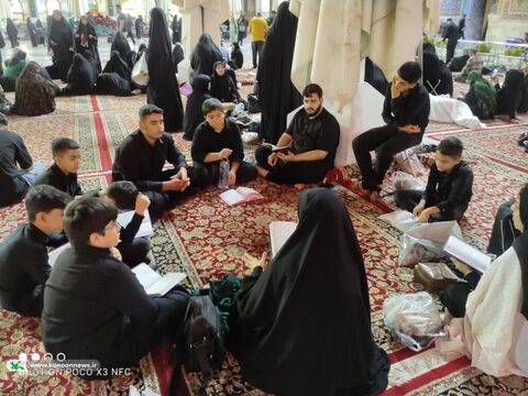 سفر معنوی و فرهنگی اعضای نوجوان کانون هندیجان به مشهد مقدس