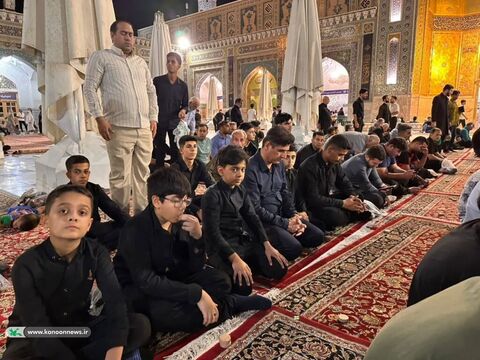 سفر معنوی و فرهنگی اعضای نوجوان کانون هندیجان به مشهد مقدس