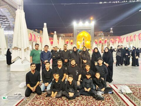 سفر معنوی و فرهنگی اعضای نوجوان کانون هندیجان به مشهد مقدس