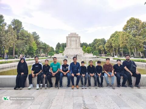 سفر معنوی و فرهنگی اعضای نوجوان کانون هندیجان به مشهد مقدس