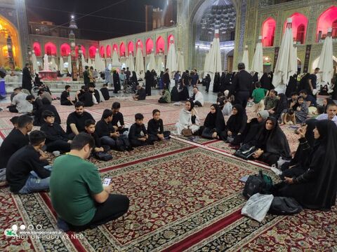 سفر معنوی و فرهنگی اعضای نوجوان کانون هندیجان به مشهد مقدس