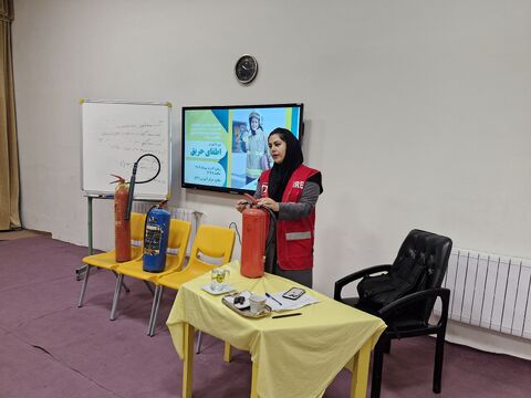 دوره آموزشی اطفائ حریق