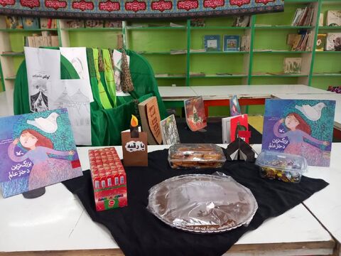 گزارش تصویری «قصهگویی با کاروان کربلا»؛ روایت عاشورا از نگاه حضرت رقیه (س)